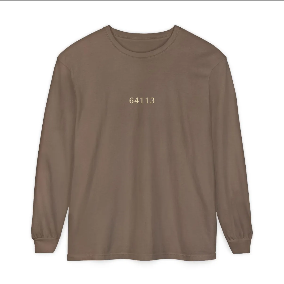 Brookside Kansas City Long Sleeve in Espresso, front