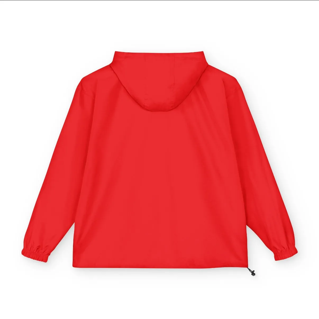 Kansas Basketball Embroidered Anorak, Red in Red, back