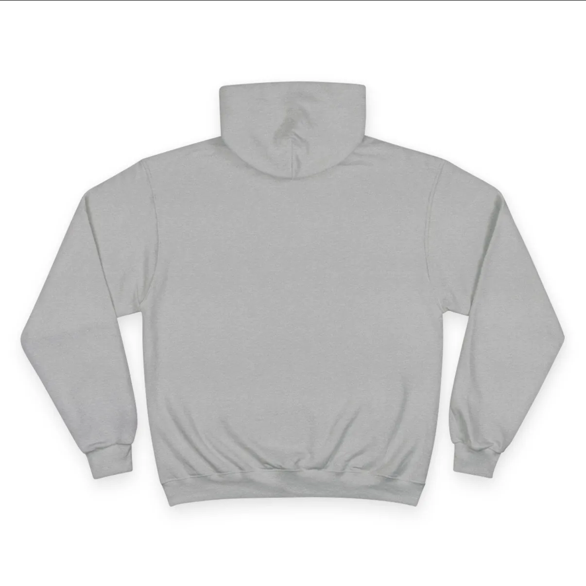 Kansas Basketball Champion Hoodie in Light Steel, back