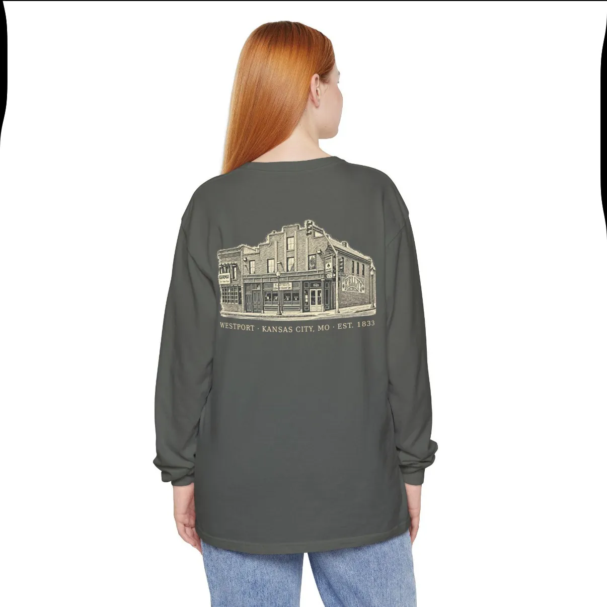 Westport Kansas City Long Sleeve, back print